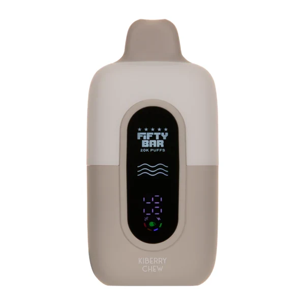 A close-up view of a foger battery modular device showing the pod connection interface and power indicator lights