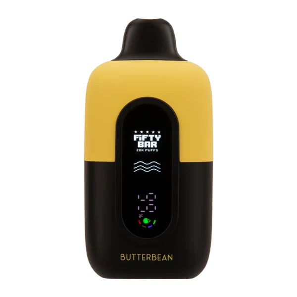 A comparison shot of an old vape tank versus a modern foger vape refill pod system