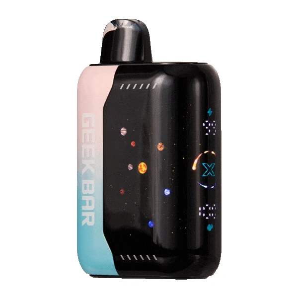 Pink Blue Geek Bar Pulse X 25K device
