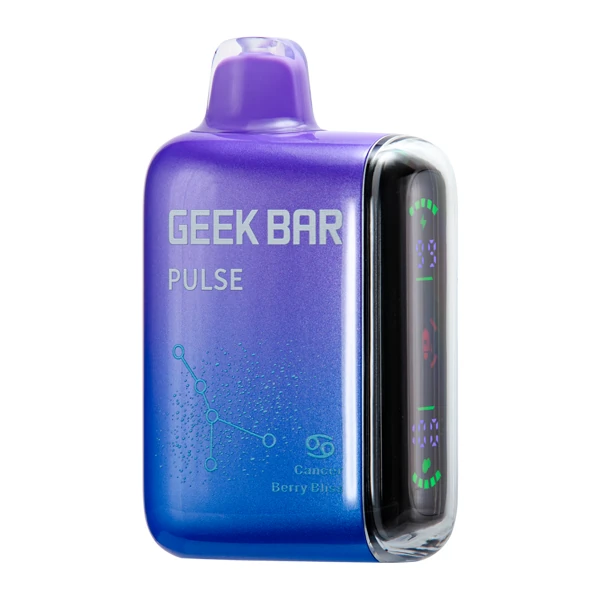 Berry Bliss Geek Bar Pulse device with berry burst ace flavor