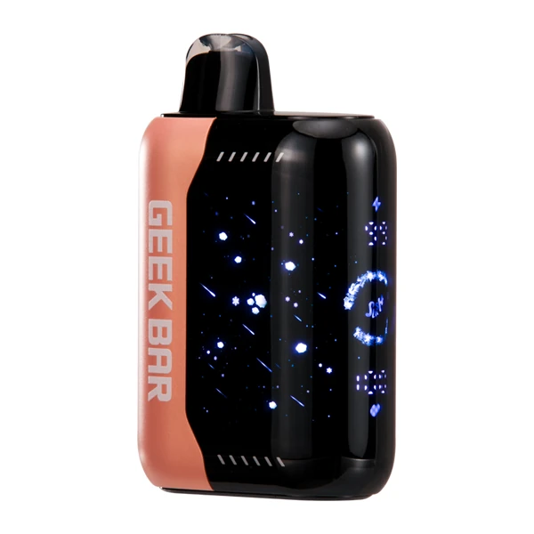 foger refill pods user holding device with satisfied expression