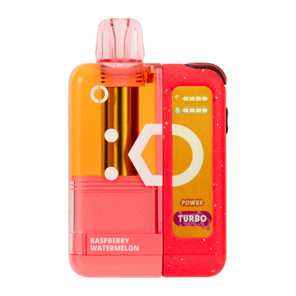 UT Bar clear tank showing dual-flavor reservoirs - ut bar device